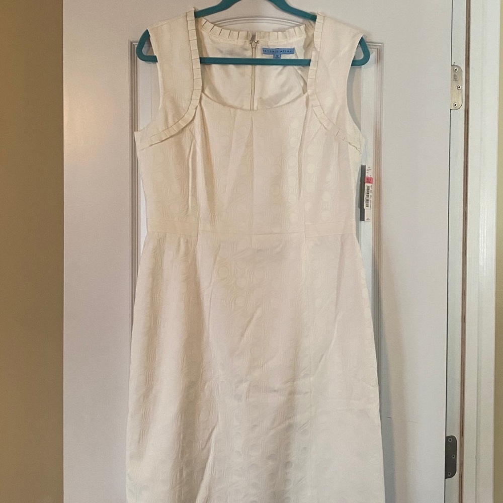 Beautiful White sheath dress